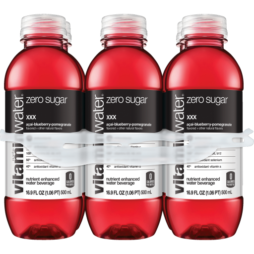 Vitamin Water Zero Sugar Acai Blueberry Pom 6/16.9oz